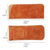 Covered Sunglasses Bag Velvet Lining Eyeglasses Holder PU Leather Glasses Bag  Jewelry Packing