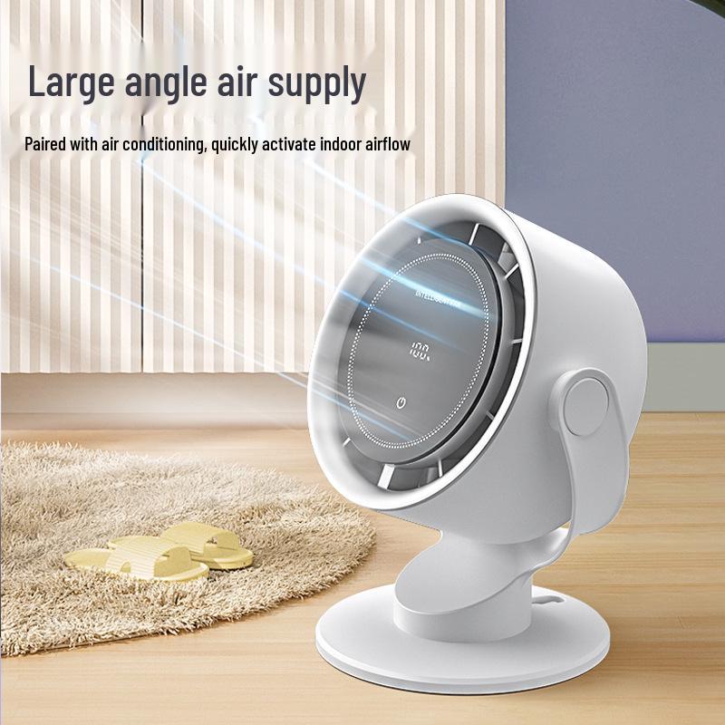 High-Speed Bladeless USB Charging Desktop & Wall-Mounted Silent Fan