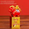 Fumai De Chinese Style Resin Wealth Horse Ornament Set