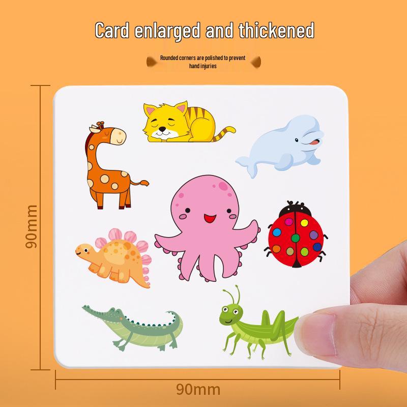 Crazy Match Card: Children's Educational Logic and Concentration Game for Parent-Child Interaction