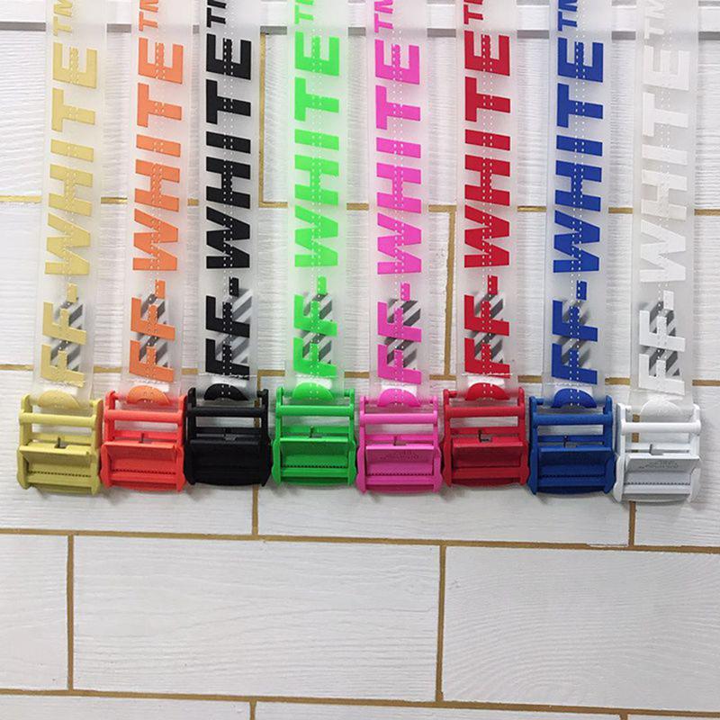 Potwierdzona Wersja Przezroczysty Przemysłowy Pasek Taśmowy - Modny Dodatek Męskiej Mody High Street