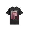 Tokyo Classic Logo Vintage Tee Black Men Tops KHM034131-001