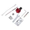3D Printer Hotend Kit 0.4mm Quick Swap Nozzle 60W Ceramic Heating Hotend Kit with 0.2mm Nozzle for X1C