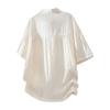 MEDE Men's Ice Silk Cooling Loose Fit Polo T-Shirt
