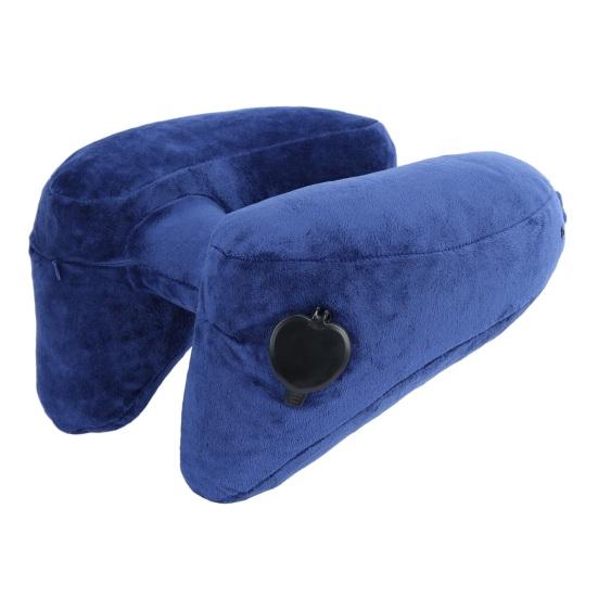 8 Stück/Set Reise Aufblasbares Nackenkissen, H-förmig Stützt den Kopf bequem Flugzeugkissen mit Weich