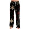 Women's Fashion Loose Casual  Printed Casual Pants