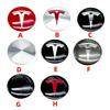 Autosticker 2025 Heet 4 stuks 56/65mm Tesla Naafkap Middenkap Logo Hoge Kwaliteit Sticker voor Tesla Model 3 Y S X Gepersonaliseerde Auto St