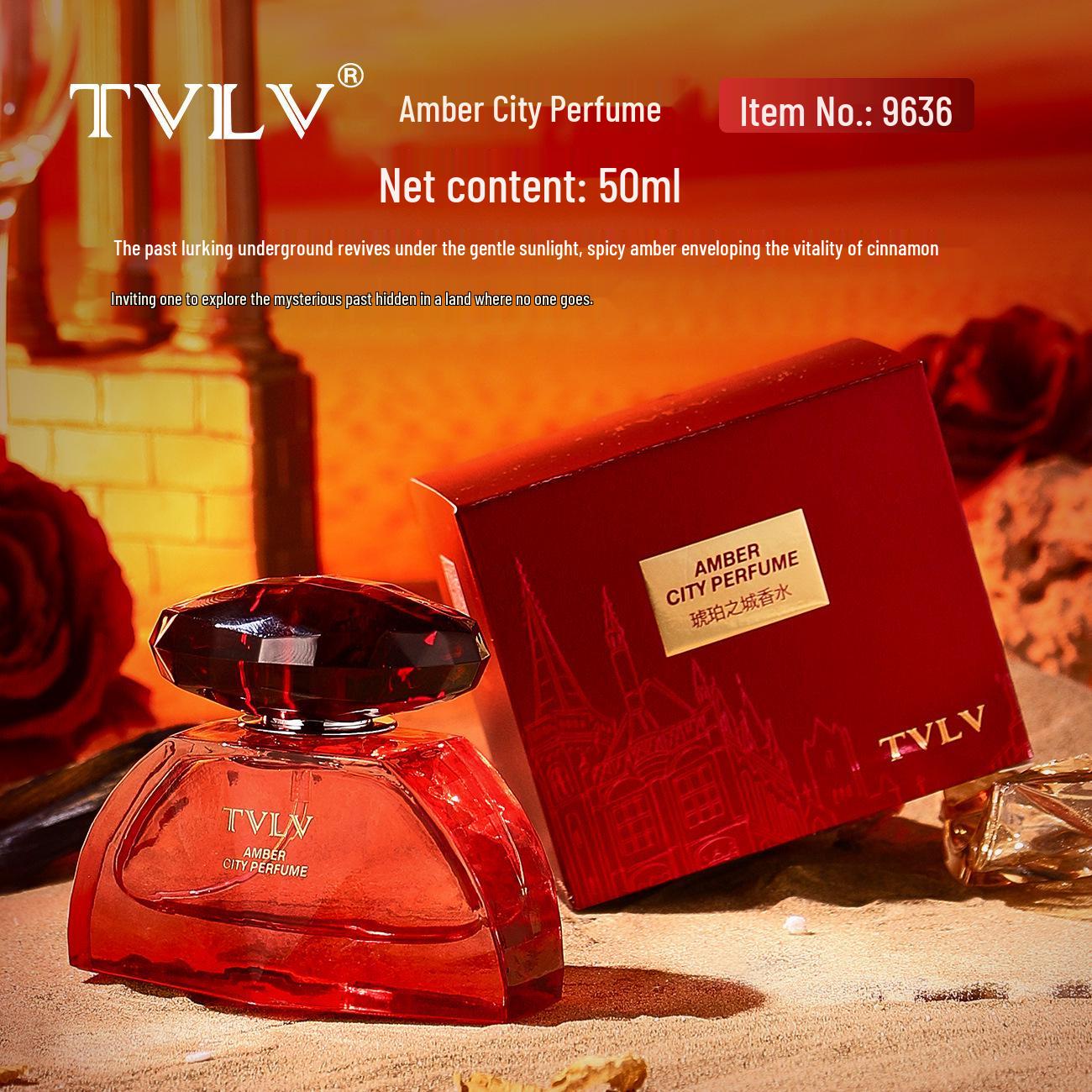 

TVLV Amber City Туалетная вода: Стойкий цветочно-фруктовый аромат для женщин.