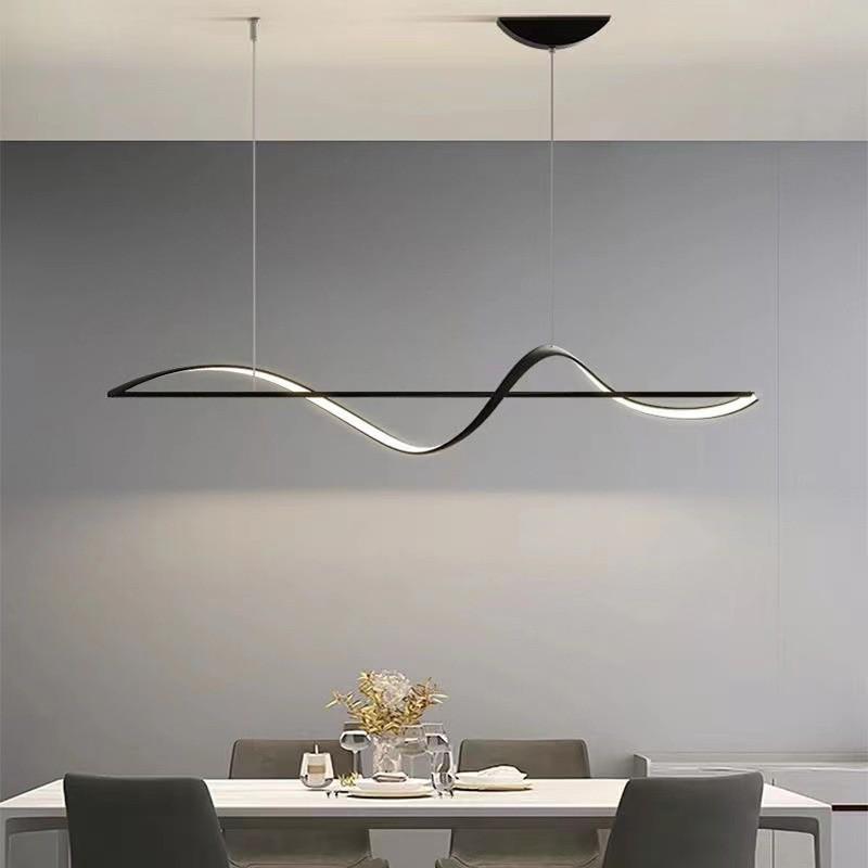 Modern Minimalist LED Restaurant Pendant Light - Creative Designer Bar and Dining Room Fixture