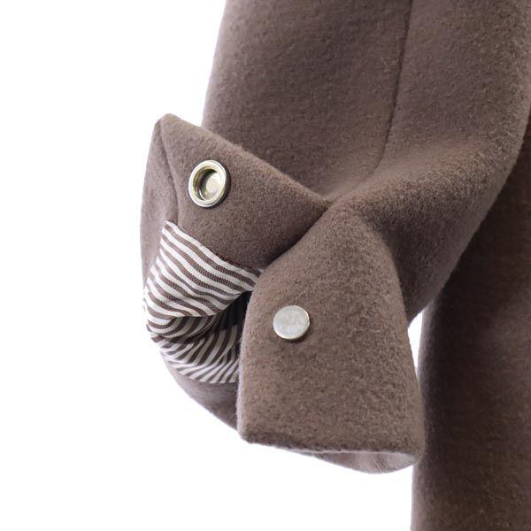 UNITED TOKYO FUKUSHIMA Vyrobeno v Japonsku vlněný směsový Chester kabát 2 Hnědý Pánský Použitý