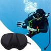 1 stk EVA dykkerbrilleboks Snorkelglidelåsveske Innebygd krokdesign Oppbevaringsboks Undervannsdykkersnorkelbeholderboks