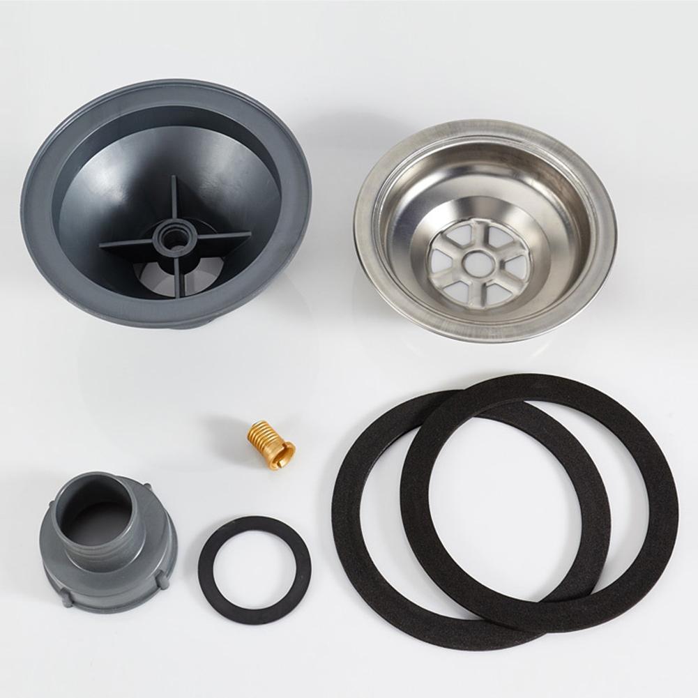 Sink Drain Strainer for Kitchen and Bathroom Made of Rust Resistant Stainless Steel with Double Layer Filtration