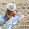 Cute Cartoon C-ChiikawaS Anime Beach Swimming Towel Soft Absorbent Washcloth Children's Gifts for Kids Travel Camping Gym