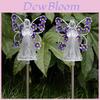 Solar Angel Garden Light Outdoor Decor With Led Lamp For Yard And Patio Illumination