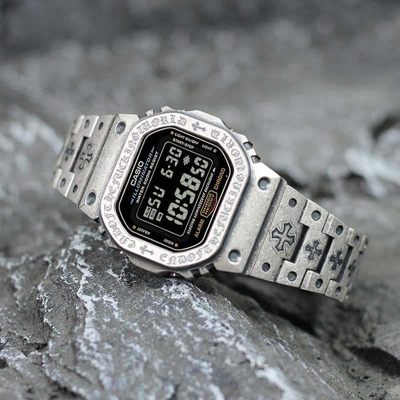 Casio Orologio Unisex Serie G-SQUAD Nero DW-5600UE-1(Watch4--)
