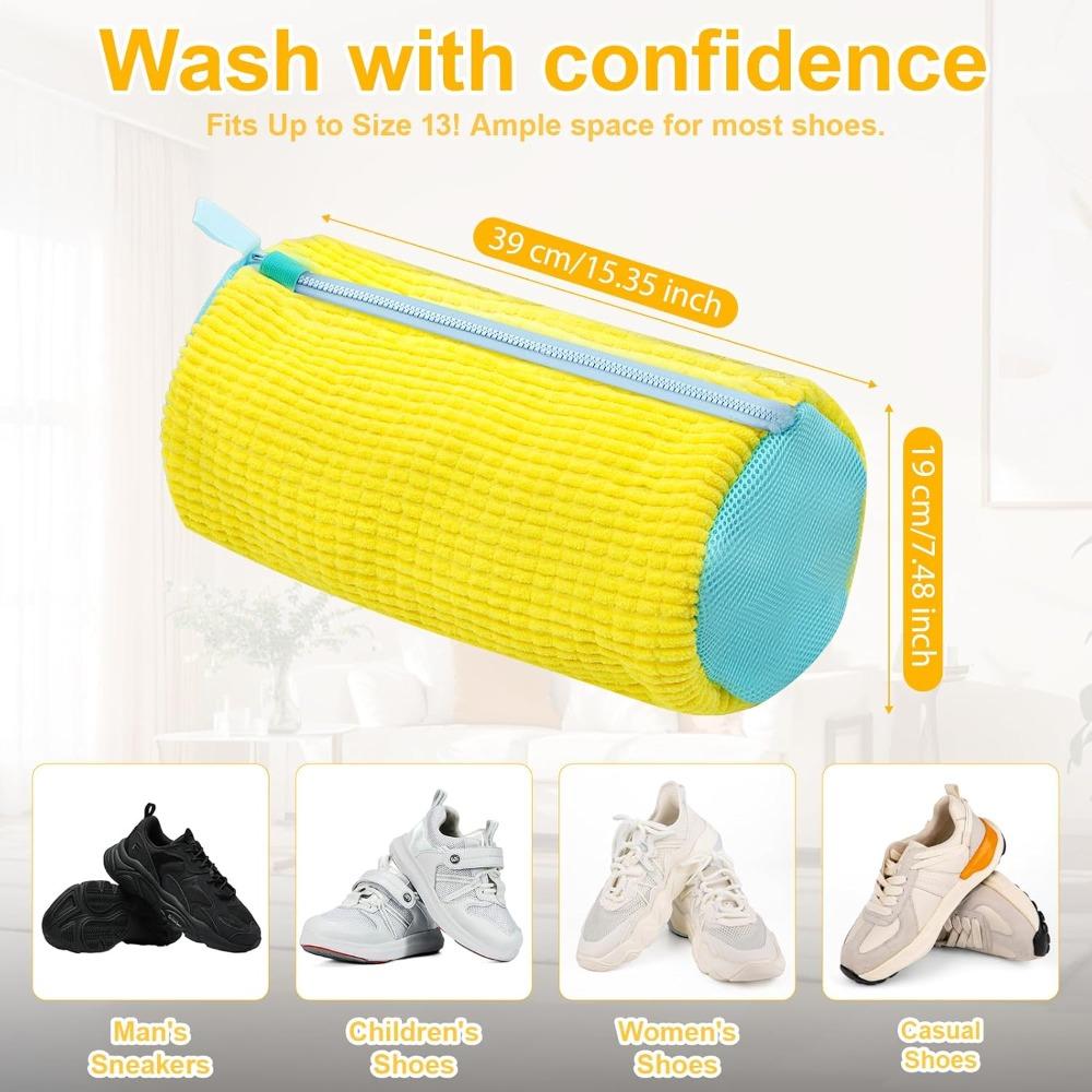 Shoe Wash Machine Bag – Reusable laundry shoe bag, suitable for sports shoes, running shoes, and white shoes