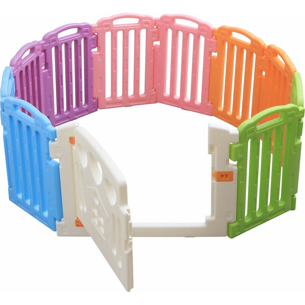 Iris Plaza Box Pieghevole Altezza 58cm con Porta Box Alto Tipo Grande Piccolo Giunto Tipo Porta Serratura Pastello 11 Pezzi (x 1)