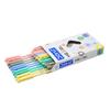 DOMS Hexel Ball Pen Blue Ink 20 Pc Pack Smooth Writing Pens For School Office Exams Home Daily Use Reliable Grip Box