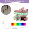 New 2025 Children's Sneakers Men's Girls Roller Skates Ice Skates Wheeled Walking Shoes Casual Footwear Kids Sneakers