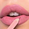 Lápis de Lábios Mat à Prova d'Água Duradouro de Madeira Delineador Natural para Lábios Contorno Labial Rosa Nude Maquilhagem 12 Cores