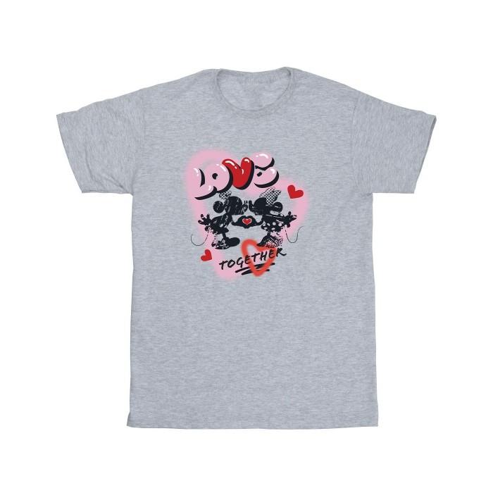 Disney Boys Love Together Mickey & Minnie Mouse T-Shirt