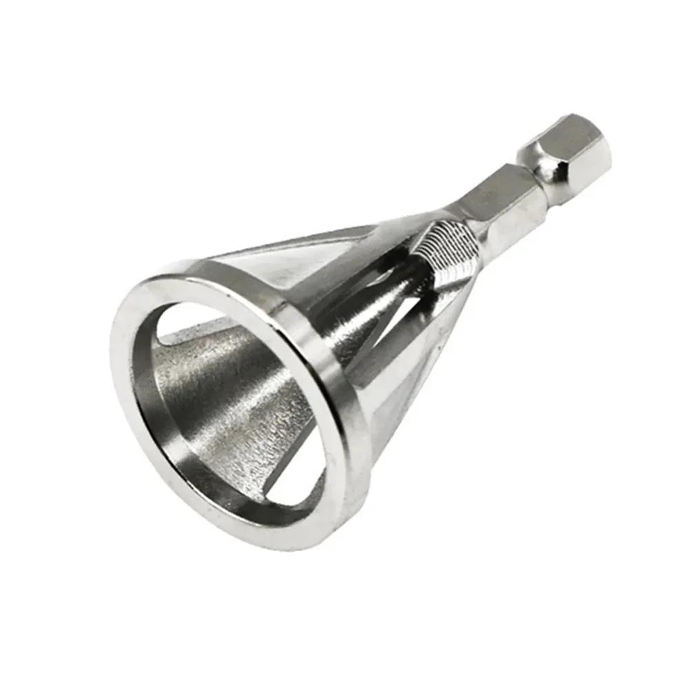 

Сверло для снятия заусенцев с внешней фаски Инструмент для снятия заусенцев из нержавеющей стали для ремонта резьбы болта Инструменты для сверления металла Аксессуар