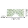 Jade Eye Mask Facial Cooling Mask Alleviate Puffiness Sleeping Eye Mask 100% Real Jade Stone Beads for Hot & Cold Therapy