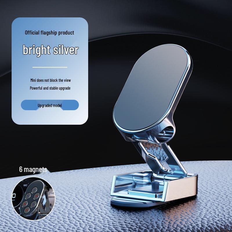 Magsafe Magnetic Rotatable Folding Aluminum Car Phone Holder for Dashboard