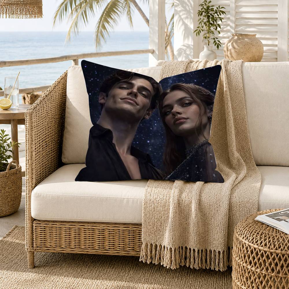 A Acotar A Court of Mist and Fury Pillow Case for Sofa Living Room Home office Decor Protective Cover