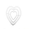 QX2E Heart Cutting Dies Embossing Stencils Cards Decorations Wedding Metal Die Cuts