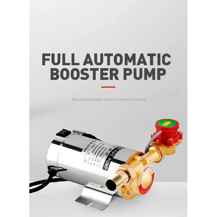 220V/110V Booster Pump Household Mute For Tap Water Pipeline With Automatic Flow Switch Solar Energy Hot And Cold Water Pump