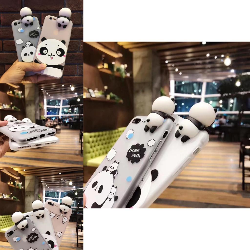 Cute 3d Cartoon Animals Tpu Silicone Phone Case Cover For Iphonex 6s 7 Plus 8