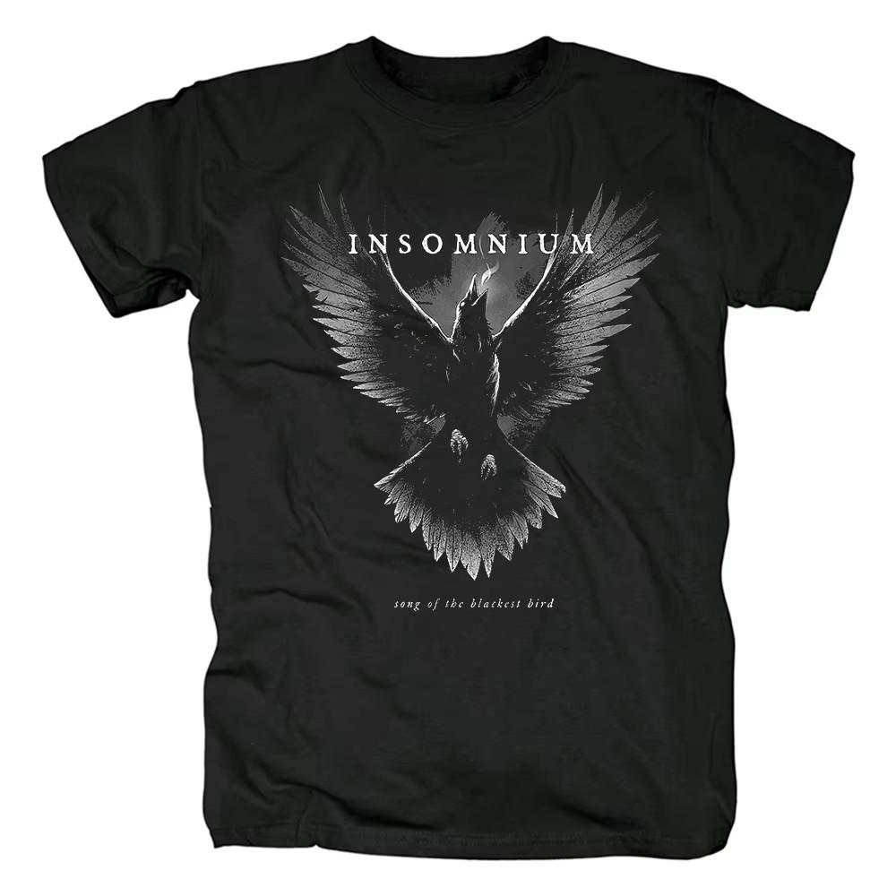 

Нова футболка Insomnium з щільної бавовни Розмір від S до 4XL Подарунок Хелловін SG147 Унісекс Футболка XXXL