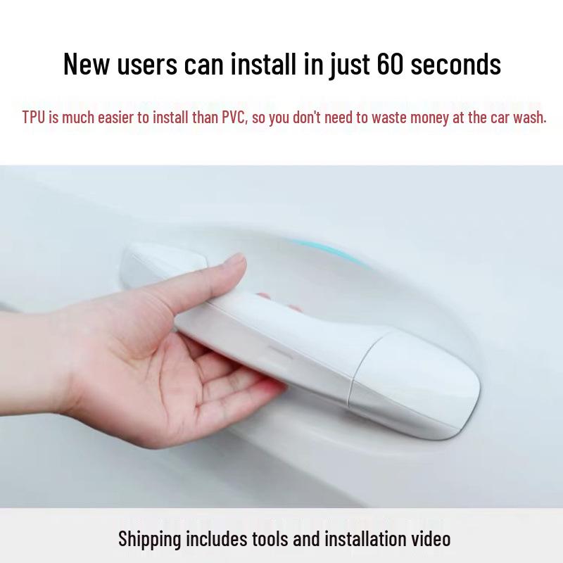 Universal Invisible Anti-Scratch Door Handle Bowl Protection Sticker