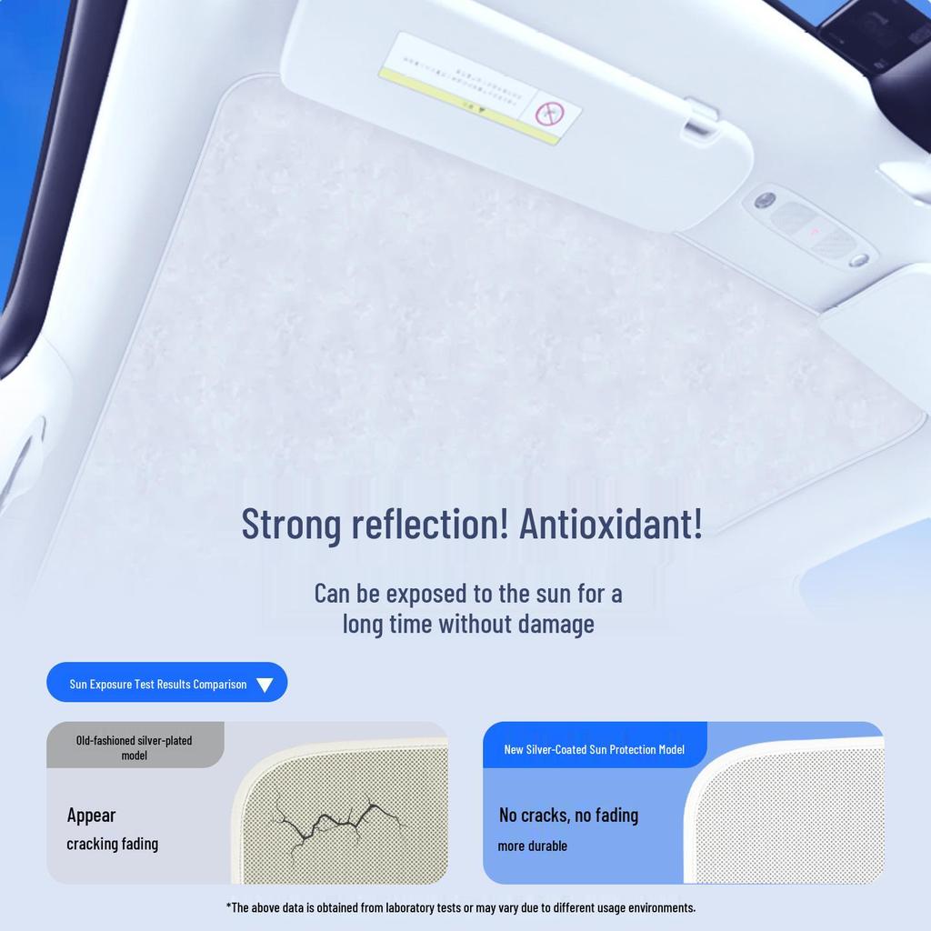 Avatr Sunroof Silicone Honeycomb Sunshade with Color-Changing Suction for Heat Insulation