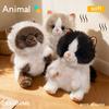 Cute Plush Cat Pendant With Long Plush Material For Gift And Backpack Decoration