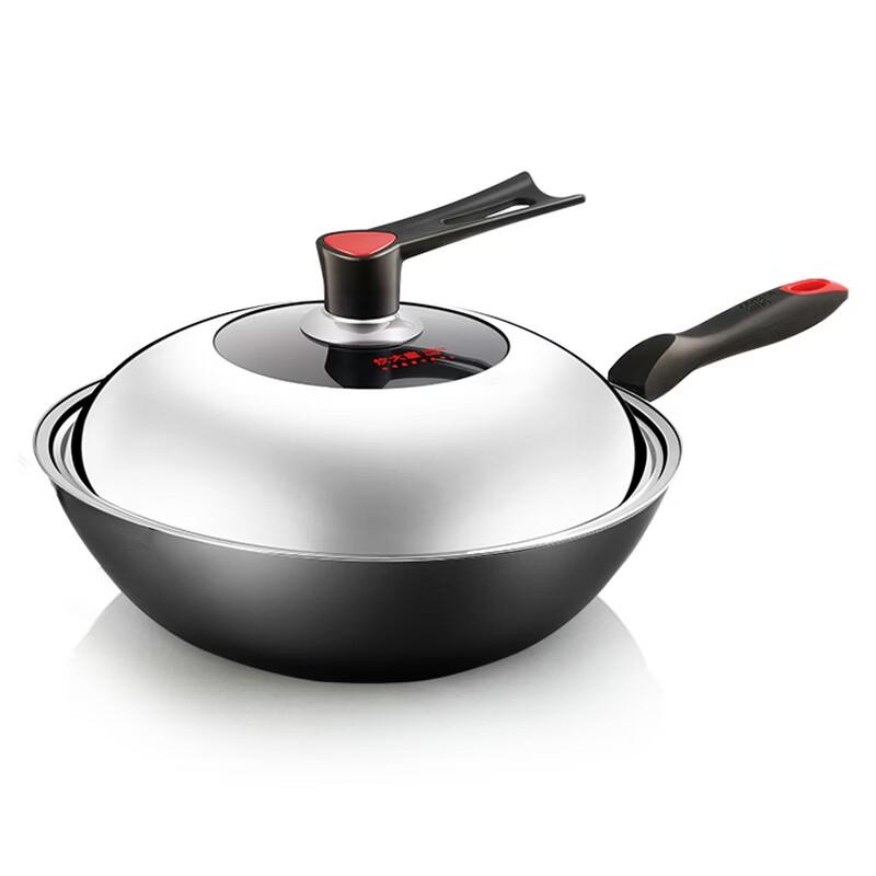COOKER KING Cast Iron Wok