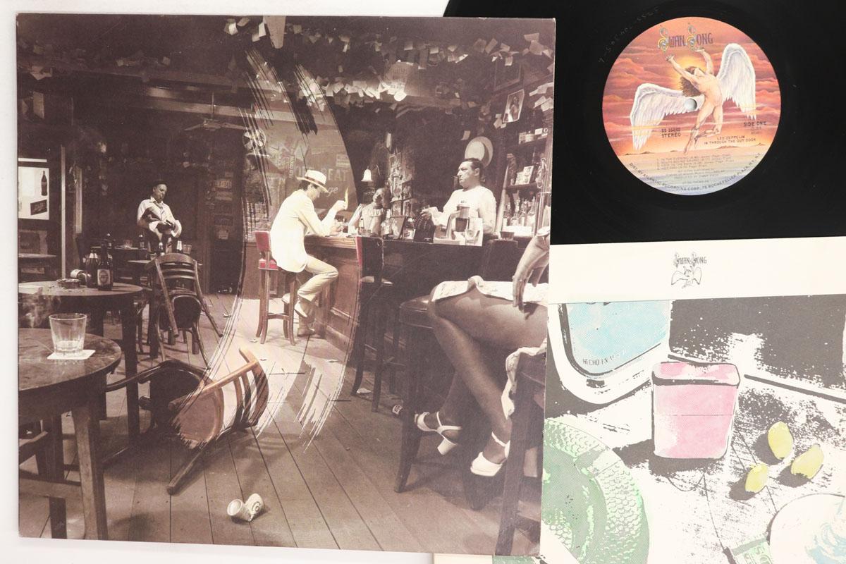 Виниловая пластинка LED ZEPPELIN In Through The Out Door SS16002 SWAN SONG 1979 США Рок Б/у
