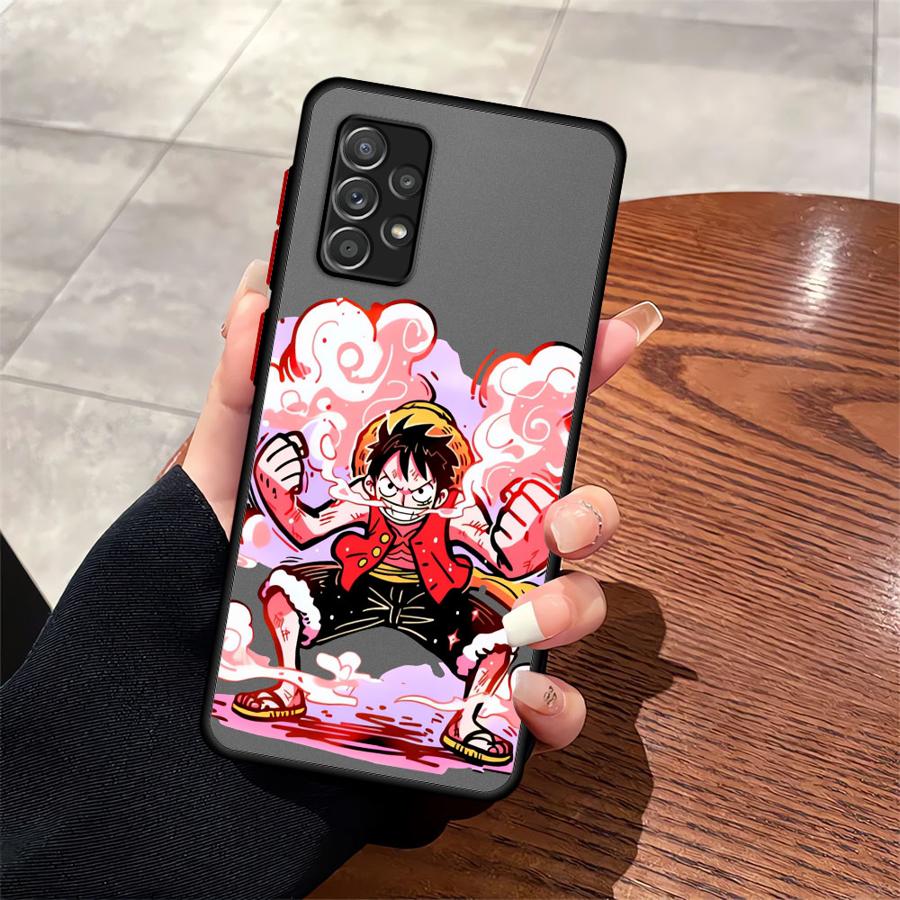 Cartoon O-One Pieces Case for Samsung Galaxy A34 A36 A52S A72 A56 A55 A53 A14 A23 A17 A52 A54 A73 A33 A16 A15 A35 Phone Cover