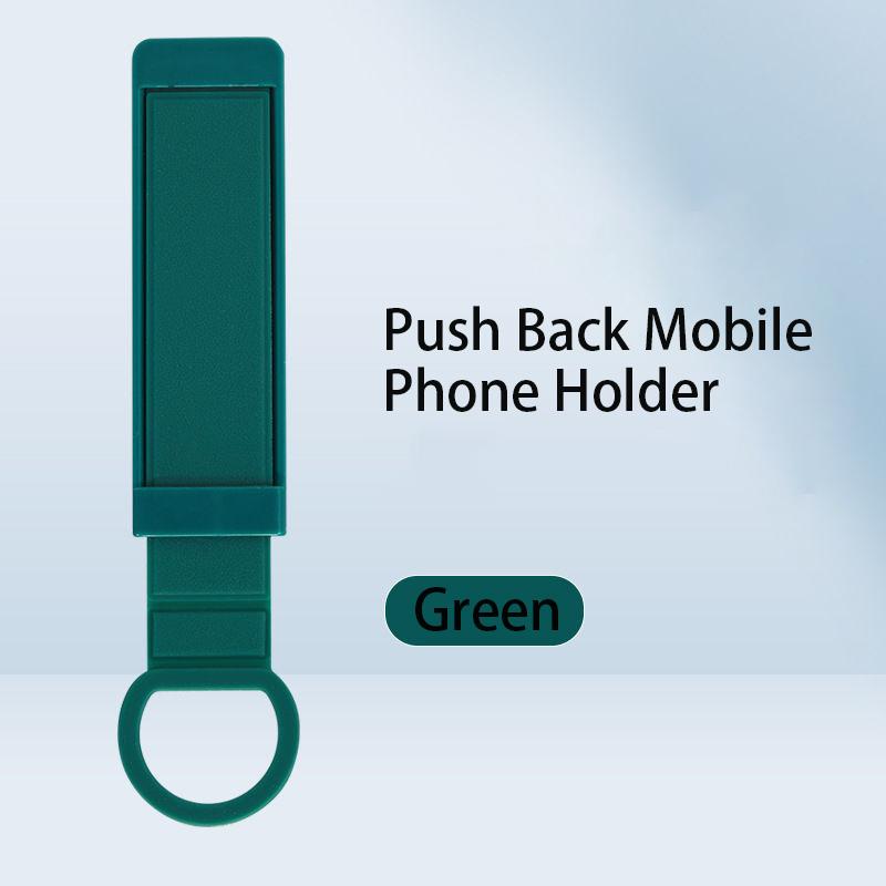 New Wrist Band Cell Phone Stand Finger Grip Mobile Phone Holder Push Back Sticked Socket Bracket For Xiaomi Samsung IPhone