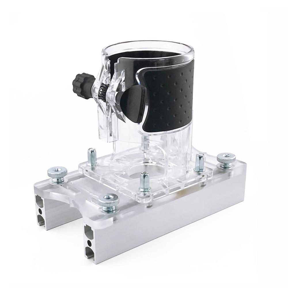 

Для фрезерной машины 63,5-65 мм 2 в 1 прозрачный пазованный кронштейн невидимые крепежи панель шкафа-купе локатор для пробивки отверстий