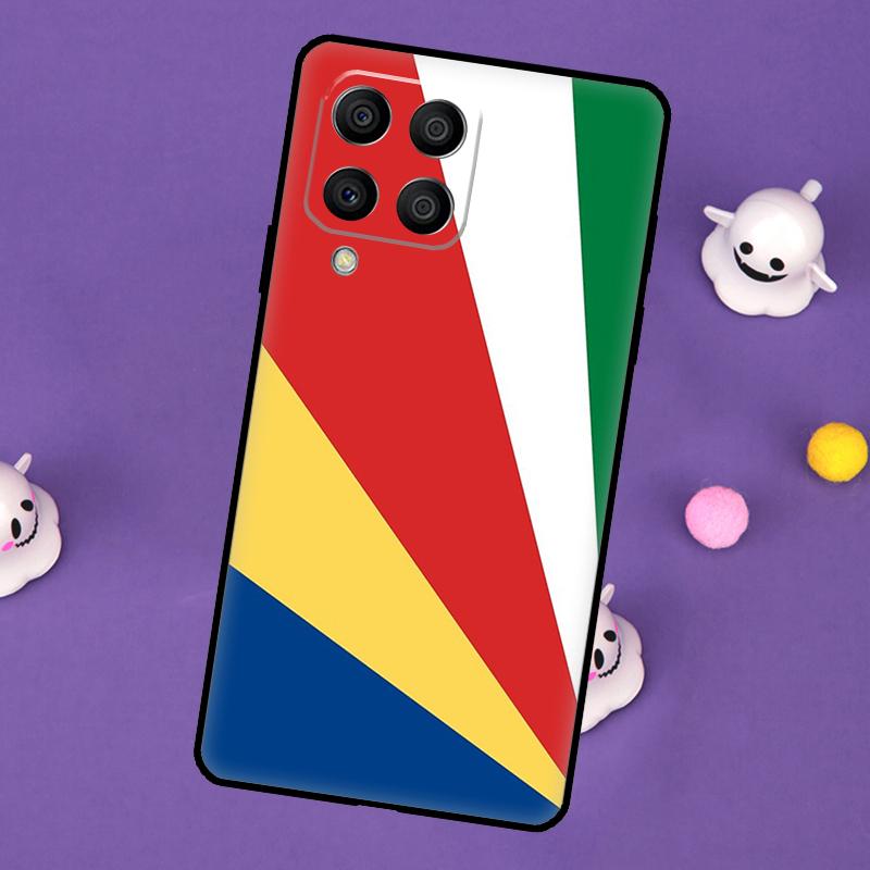 Seychellen Flagge Hülle Für Samsung Galaxy M54 M14 M34 M33 M13 M23 M53 M15 M55 M31 M51 M20 M30s M32 M52 Case
