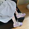 Dopamine Purple Forrest Gump Shoes Women's 2025 New Spring and Summer Soft-soled Ballet Training Shoes Light Leisure Sports Commuting