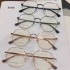 Runde minusbriller for kvinner Menn Ultralette, klare linse nærsynsbriller Mote reseptbelagte nærsynthetsbriller med dioptri