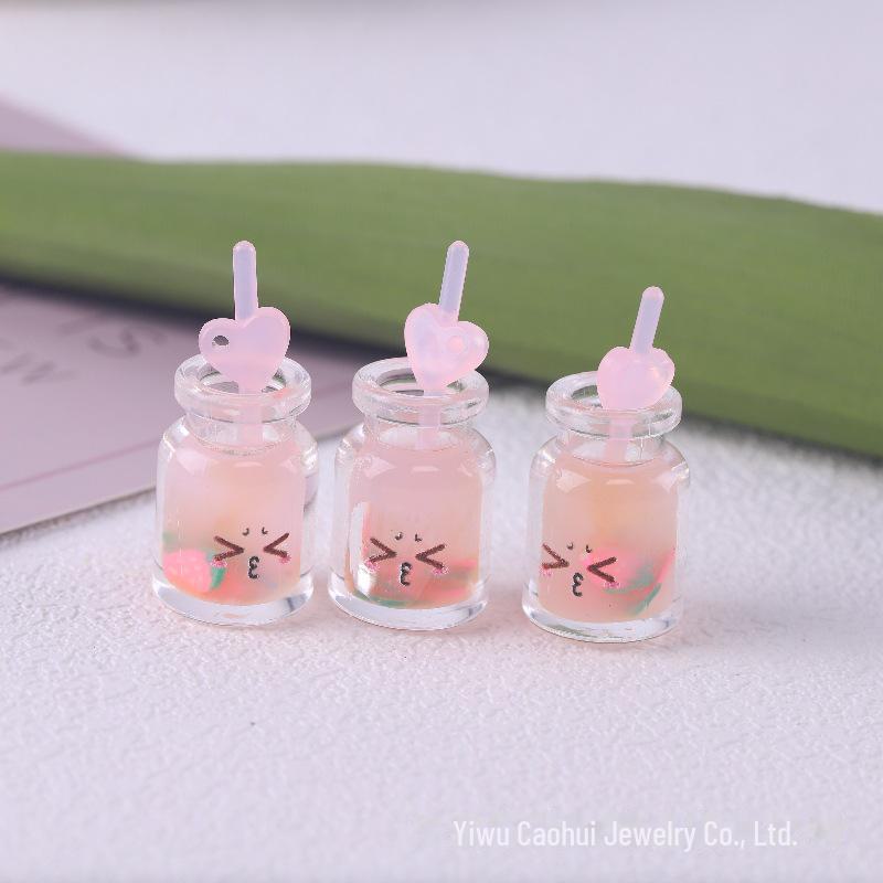 

Подвеска в виде бутылки с надписью «Сделай сам» с надписью «Любовь» — брелок в виде стакана для напитков и подвеска для мобильного телефона с отверстием для подвешивания