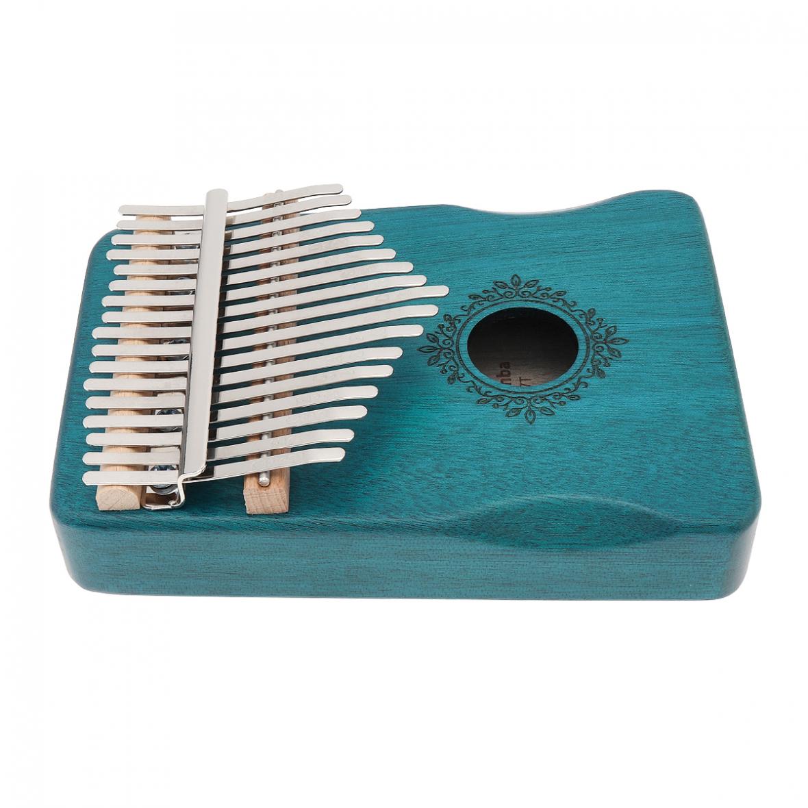 

17-клавишное пианино Kalimba для большого пальца с защитой руки Mbira