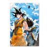 Japanese Modern Anime Retro Dragon Ball Poster Goku Gohan Vegeta Piccolo Friza Canvas Painting Print Wall Art Children Gift