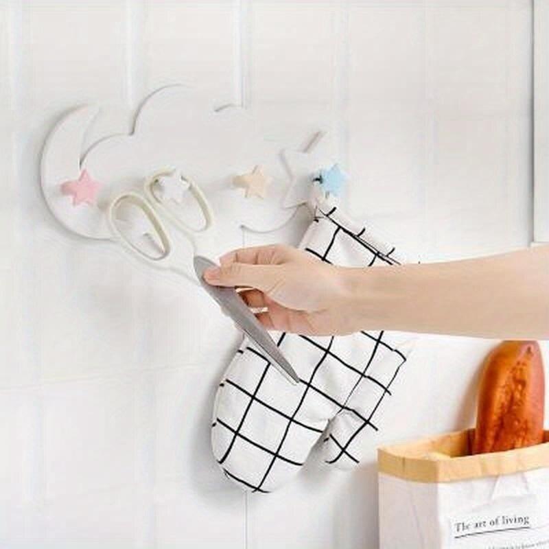 Mengyun Xingyue Wall Door Decoration Hook Bathroom Bedroom Sticking Hook Storage Home Decoration
