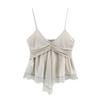 Spring 2026 European & American Style Women's Georgette Lace Camisole Top
