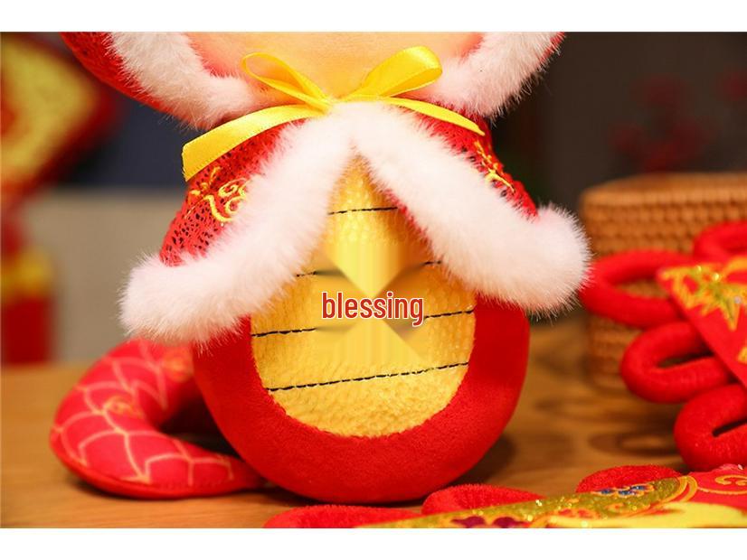 2025 Year of the Snake Plush Toy: Chinese Zodiac Snake Doll for New Year's Celebration